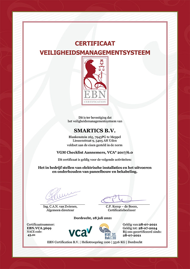 VCA certificaat